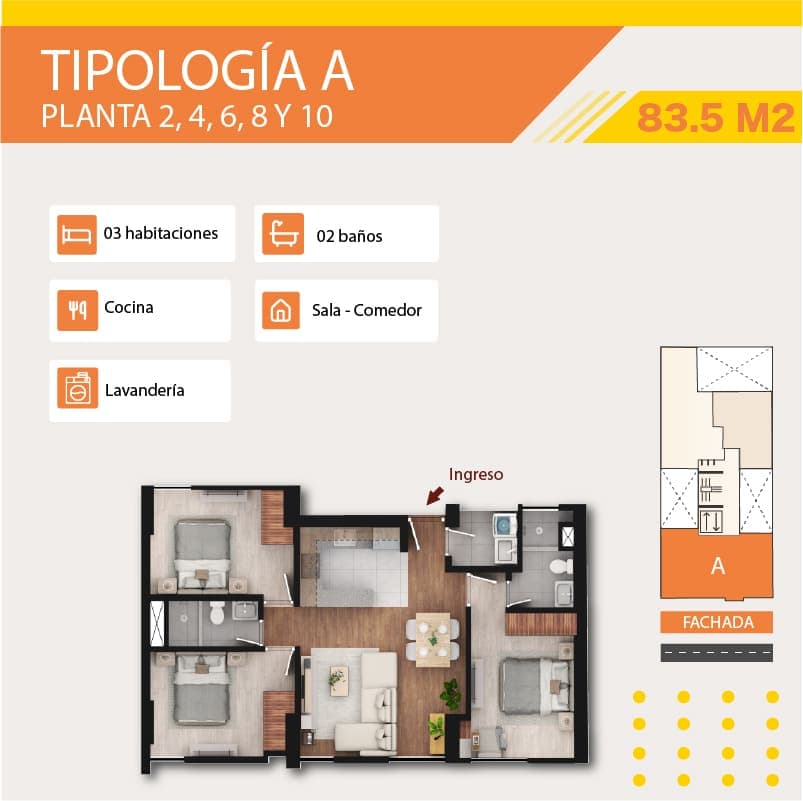Tipo A 201, 401, 601, 801, 1001 - Imagen 1